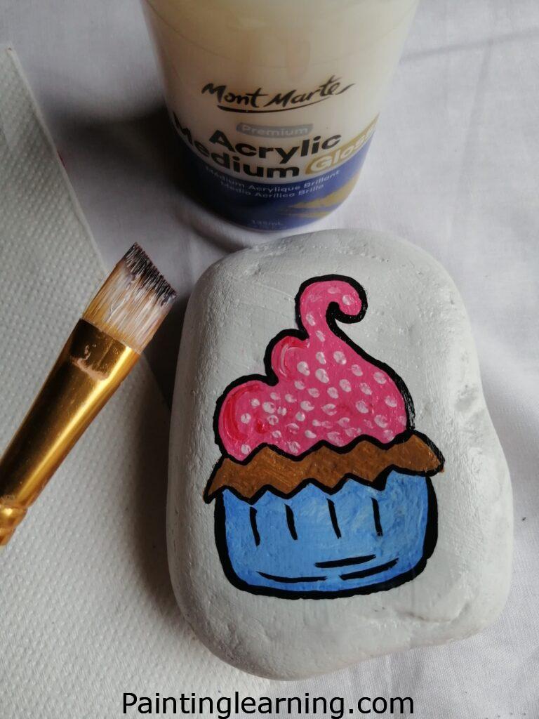 Easy Cupcake Rocks Step: 3b