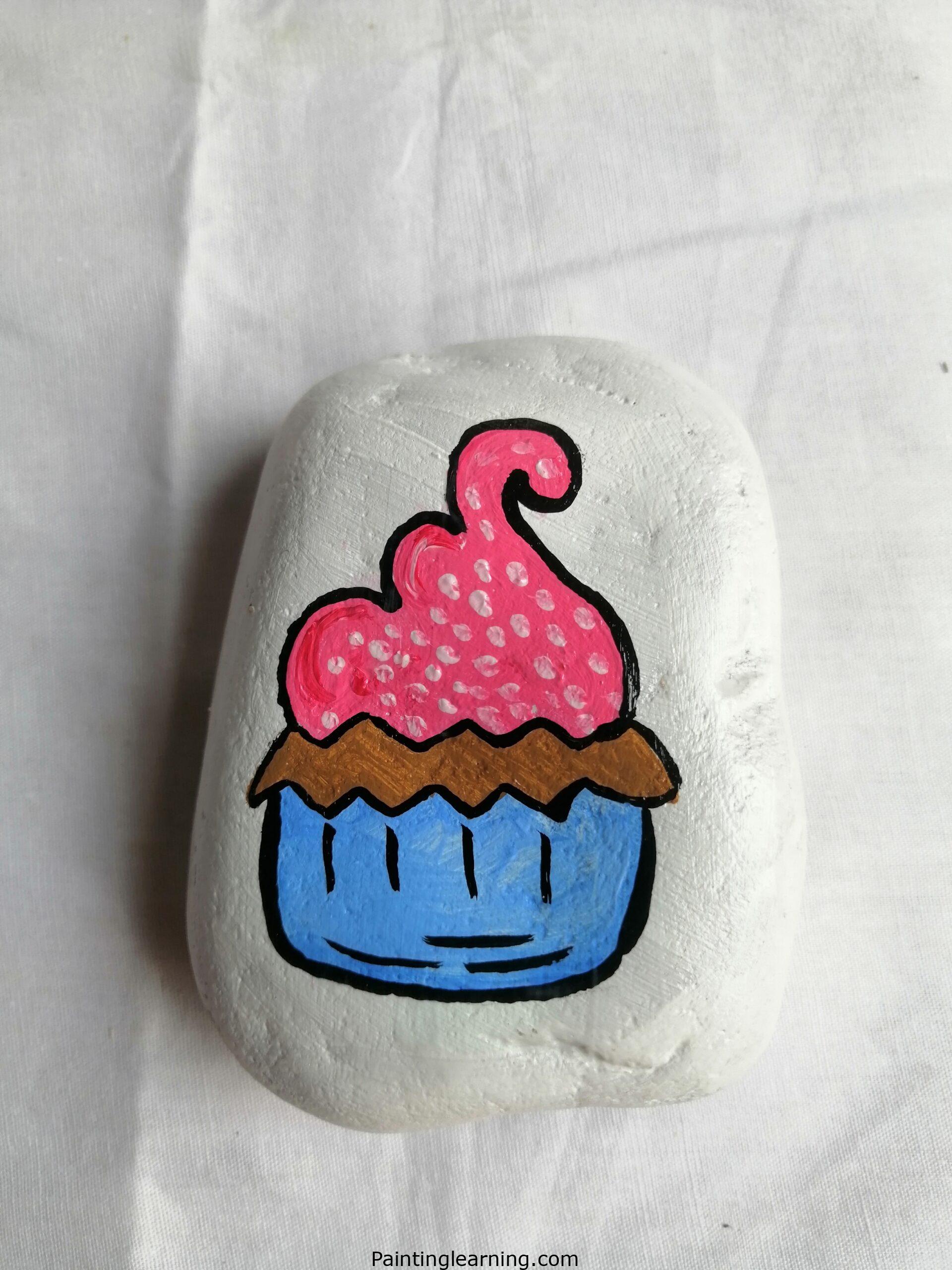 Easy Cupcake Rocks