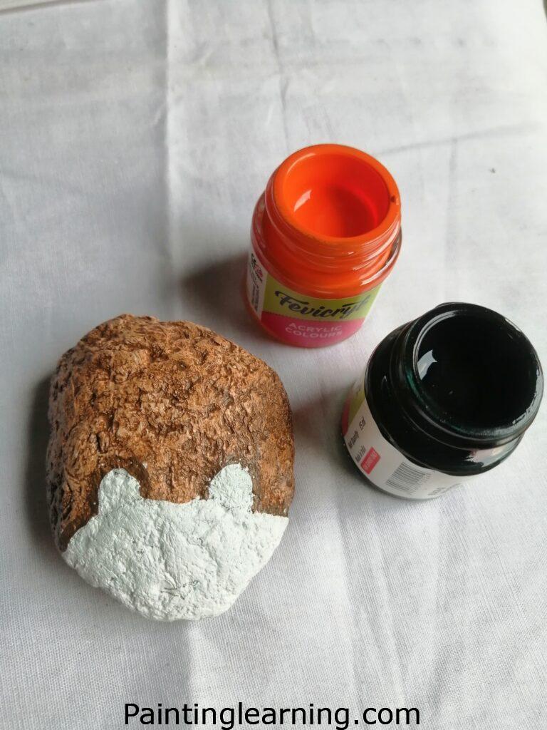 Hedgehog on a Rock Step: 2a