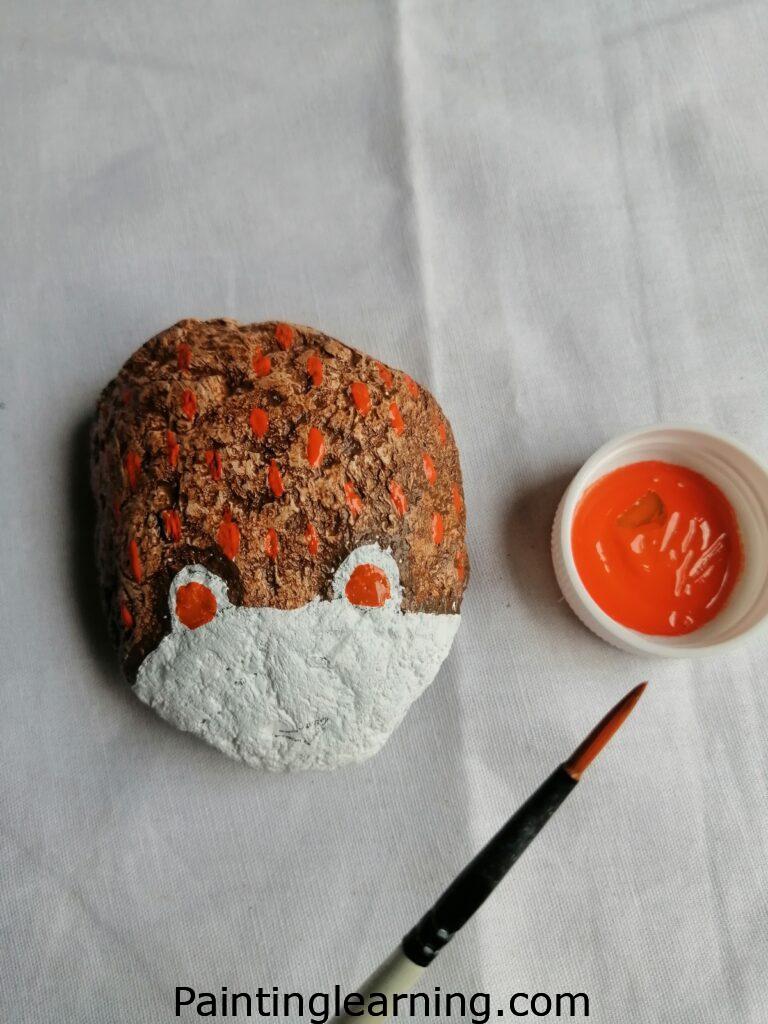 Hedgehog on a Rock Step: 2b