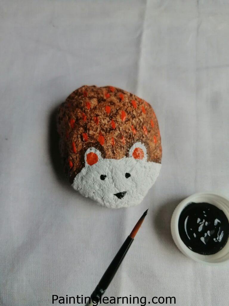 Hedgehog on a Rock Step: 4