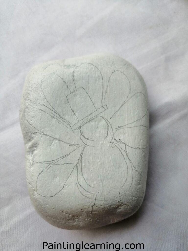 Turkey Painted Rocks Steps: 1