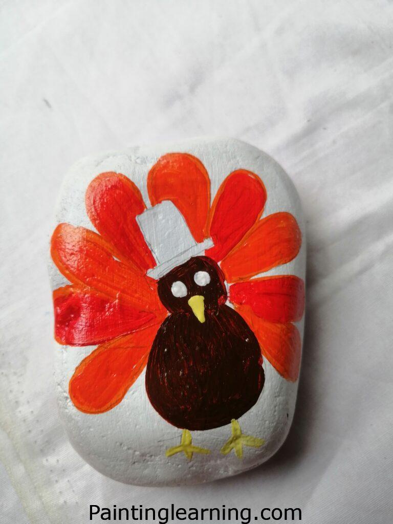 Turkey Painted Rocks Steps: 2d