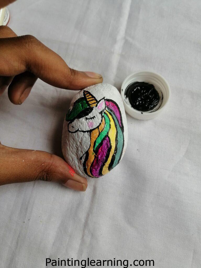 Unicorn Painted Rocks