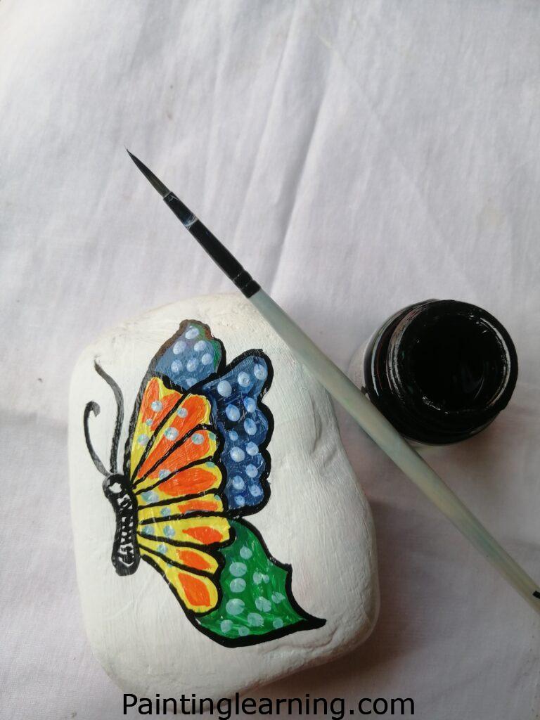 Butterfly Rocks Step: 3