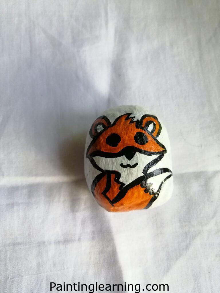 Fox Painted Rocks