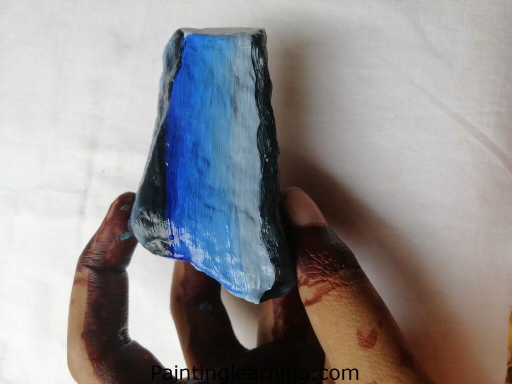 Nativity Rock Painting Step:2