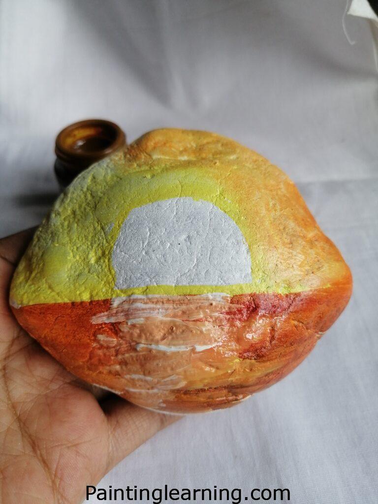 Tree Painted Rocks Steps: 2